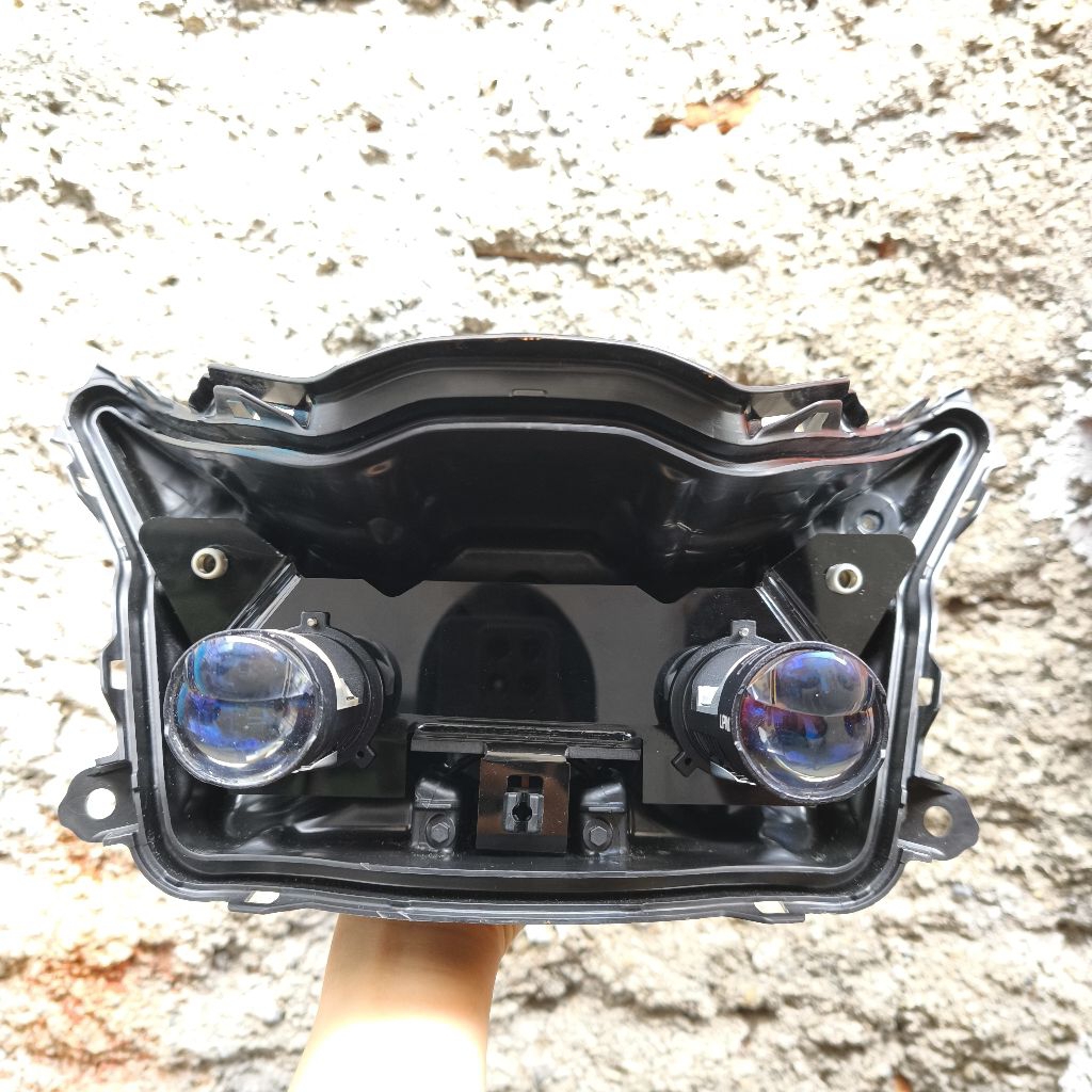 breket set Housing biled h4 beat deluxe gen2 original baru