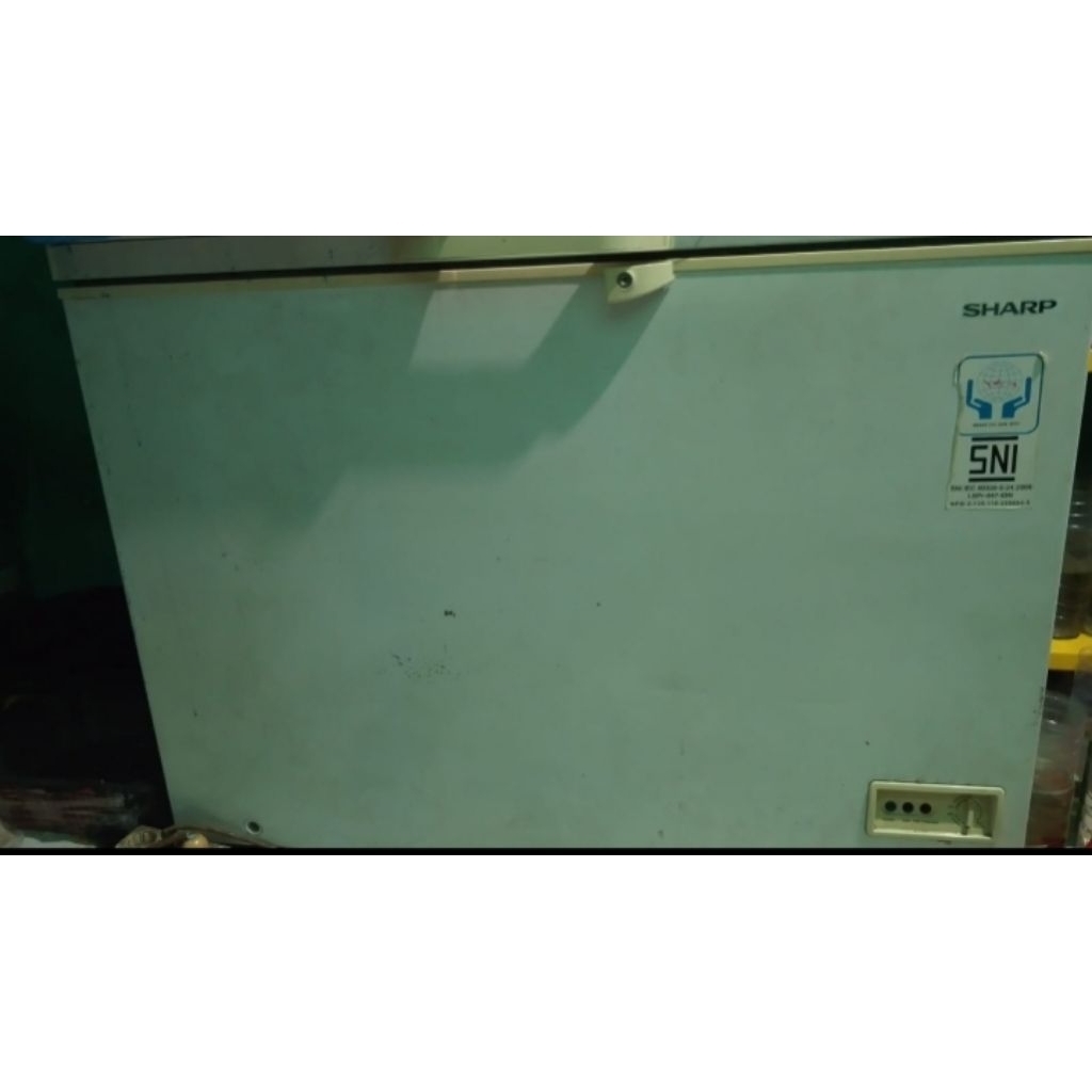 freezer box merk sharp second