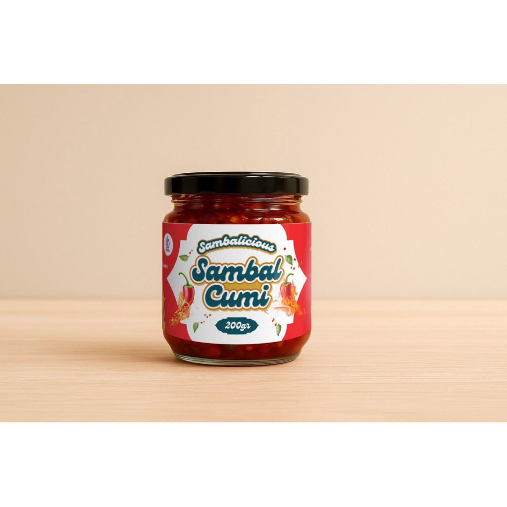 

sambal cumi kemasan 200gram