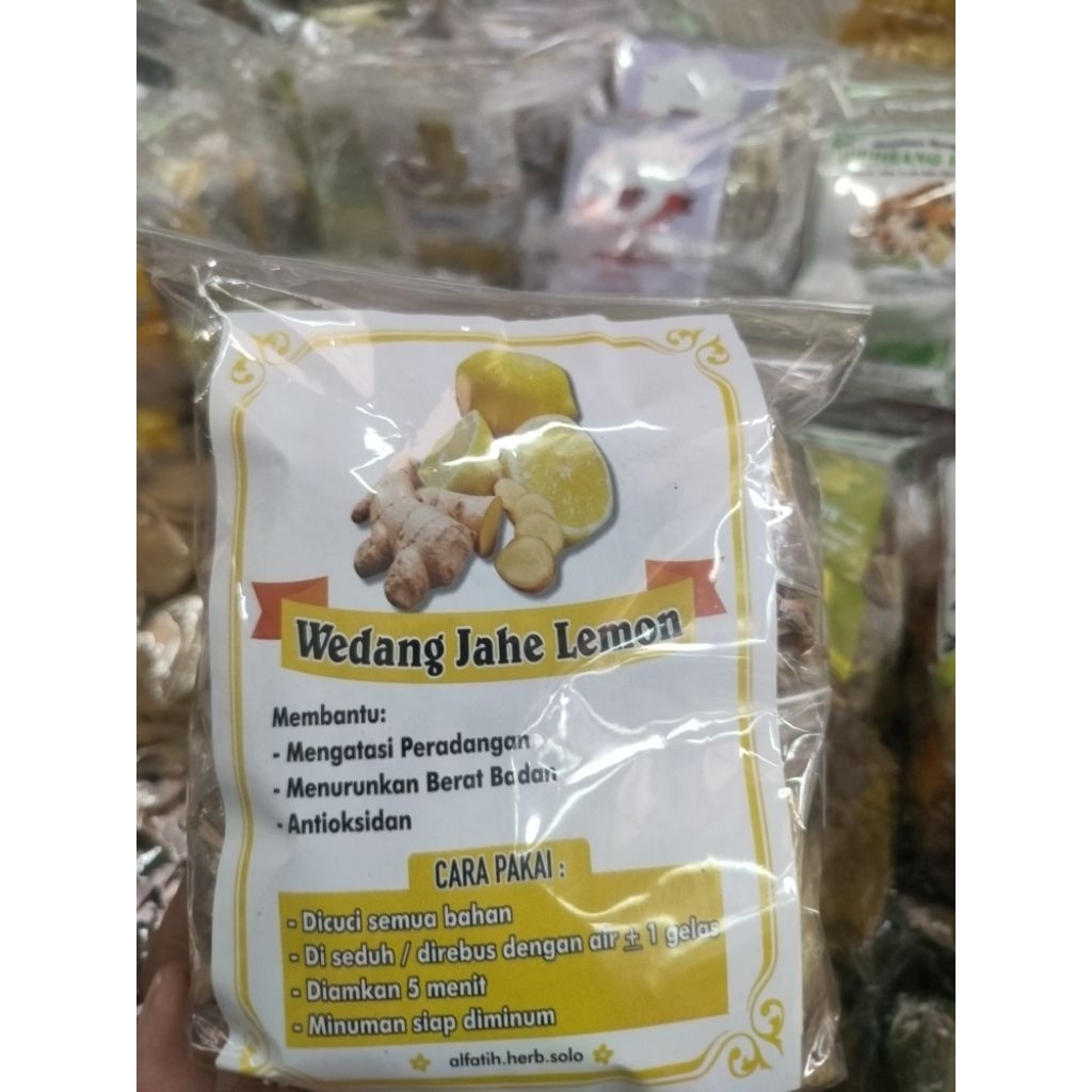 

wedang jahe lemon