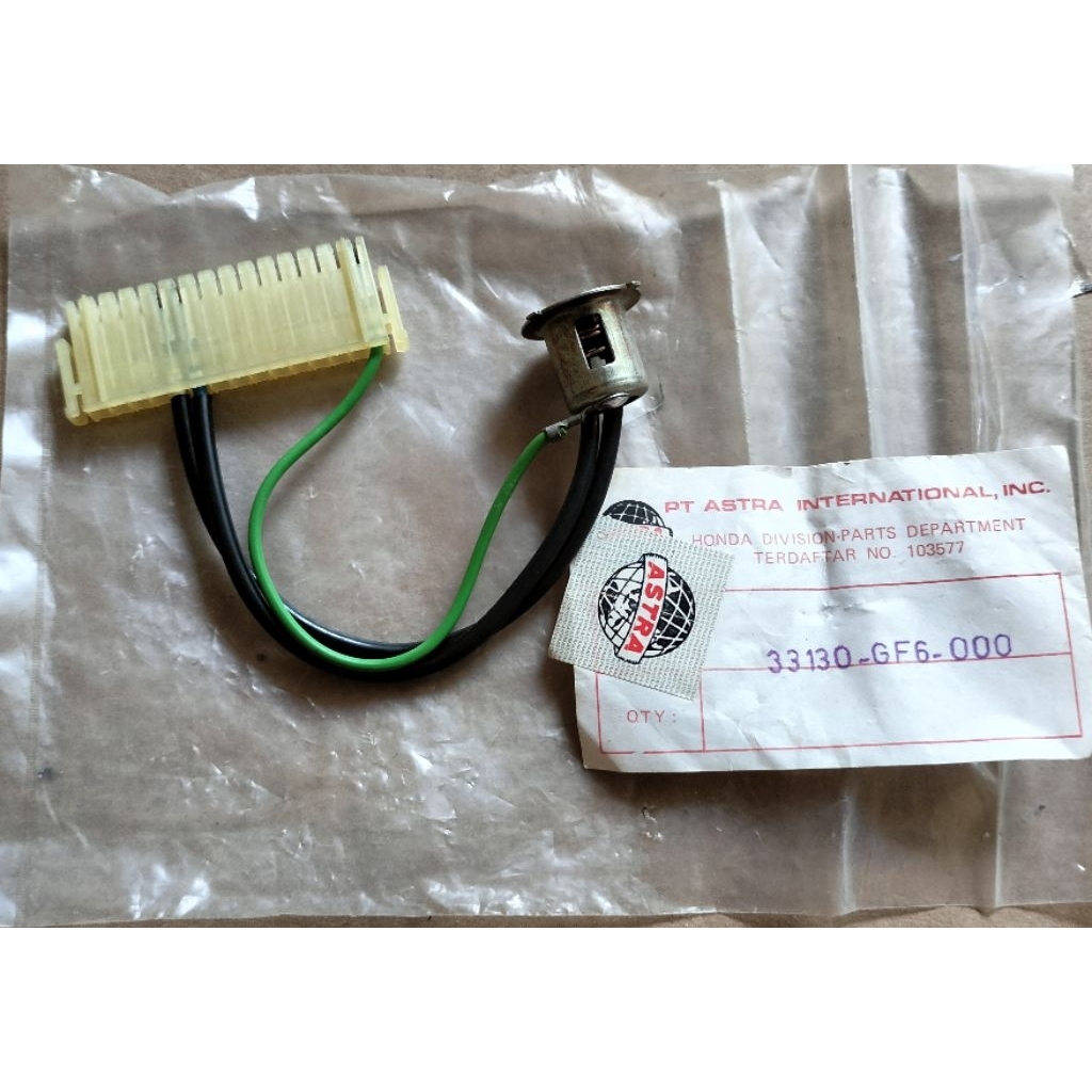 SOKET LAMPU WIN 100 ORIGINAL SOKET LAMPU TUA HONDA WIN