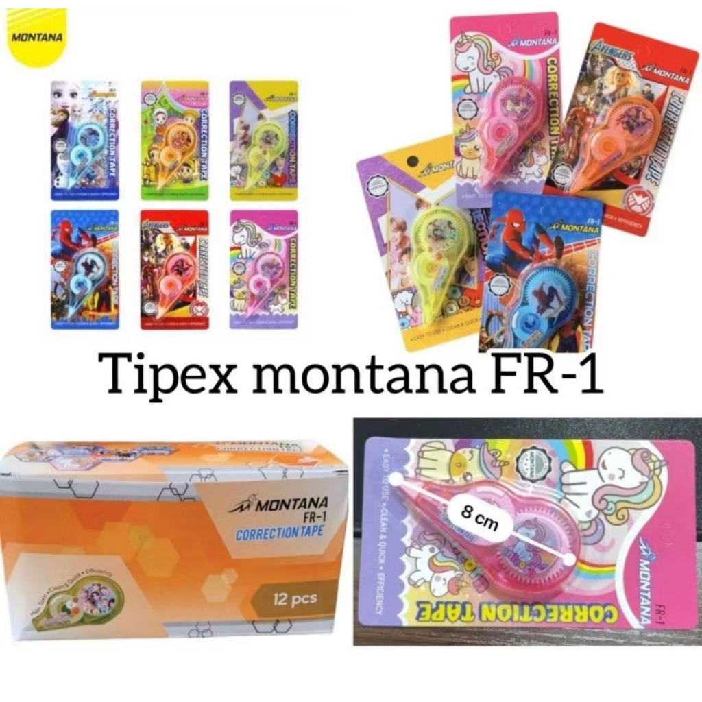 

Tipe X Kertas Montana FR-1