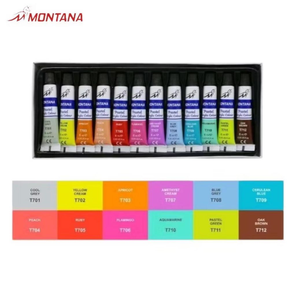 

Cat Lukis Montana Acrylik Pastel TAC-12 PT-PL