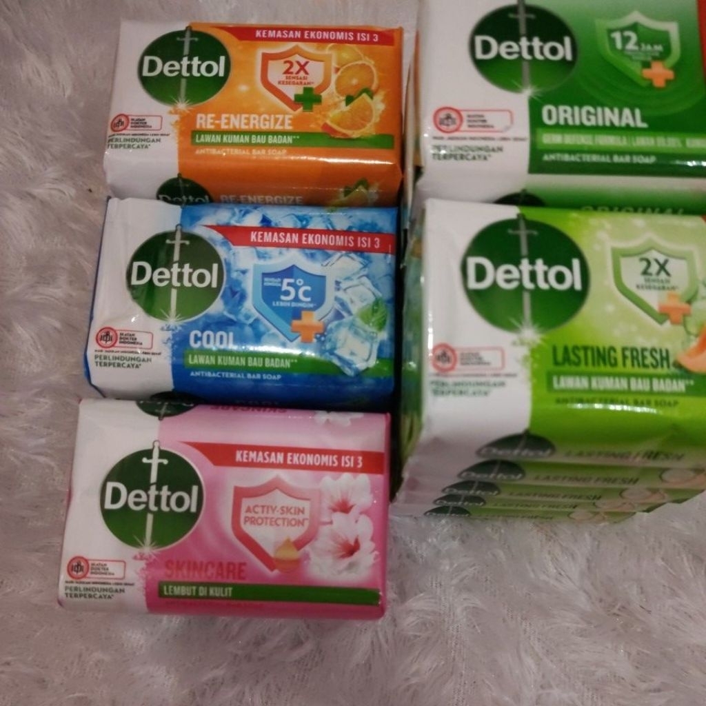Dettol 100 gram Sabun Batang Dettol 100gr Sabun Mandi Dettol Besar