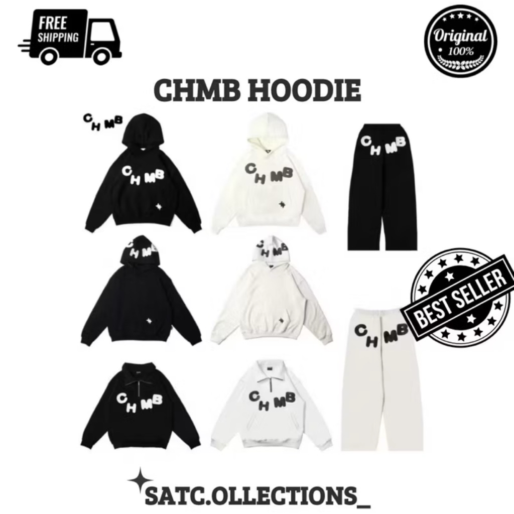 [100% ORIGINAL TERMURAH] CHAMBRE DE LA VAIN CHMB HALFZIP,BASIC,SWEETPANTS,SULLY