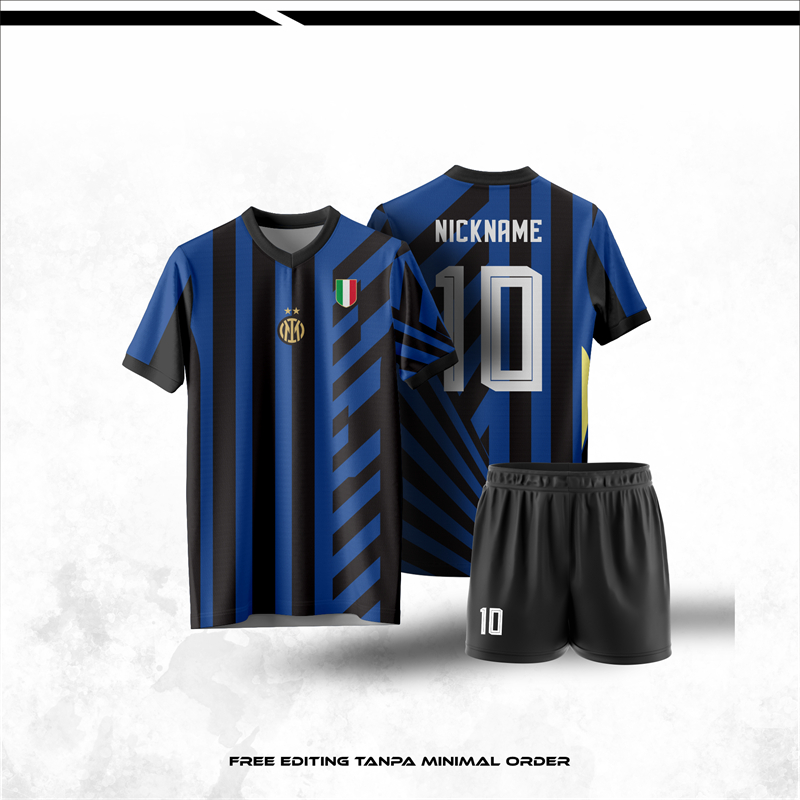 jersey Inter Milan Home Gratis Pasang Nama dan Nomor