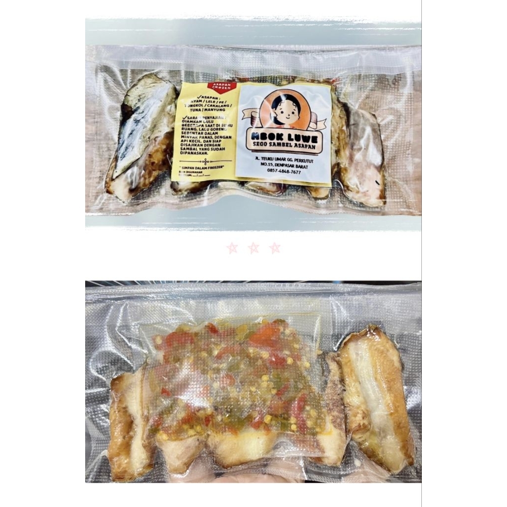 

FROZEN ASAPAN IWAK PE LENGKAP SAMBEL