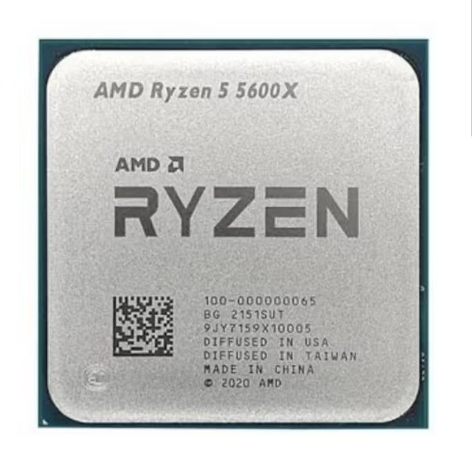 AMD PROCESSOR RYZEN 5 5600X TRAY 3.7Ghz Up To 4.6Ghz Cache 32MB 65W Socket AM4