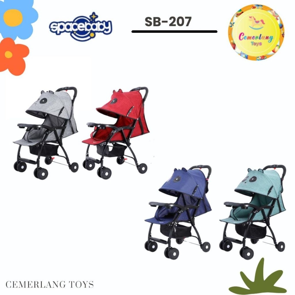 STROLLER SPACEBABY SB-207