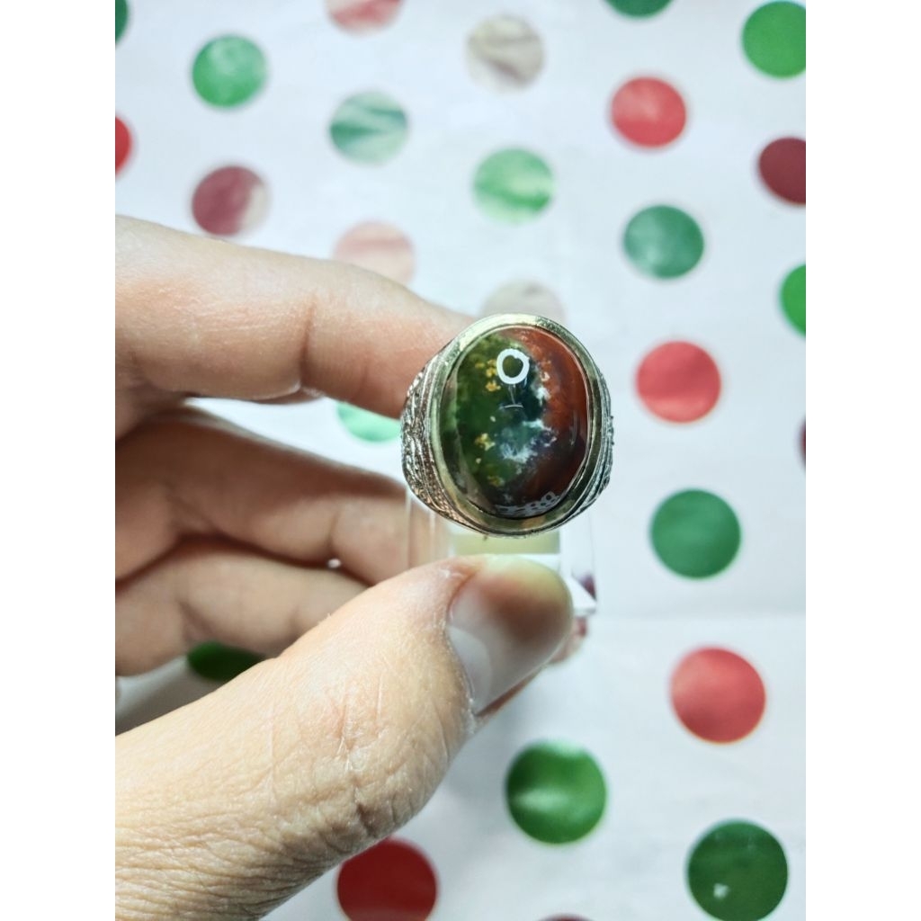 BATU AKIK PANCAWARNA MERAH GARUT