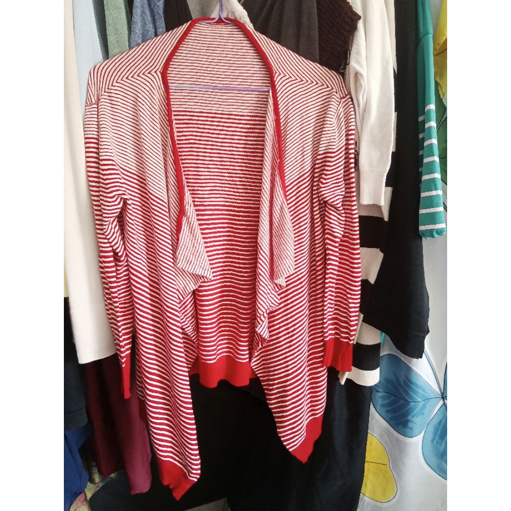 cardigan rajut halus