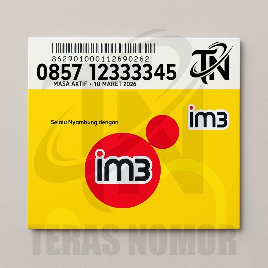 NOMOR CANTIK INDOSAT KWARTET URUT 12 DIGIT PRABAYAR