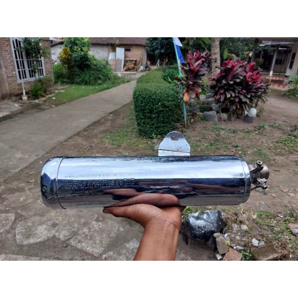 Silincer Slenser Knalpot Kenalpot Ninja 250 Karbu Original
