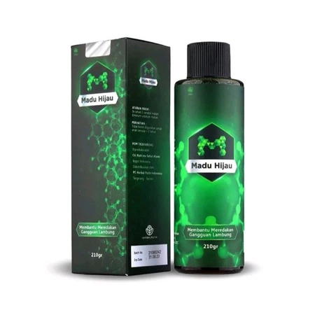 Madu Hijau Original 210gr Bisa COD BPOM Herbal