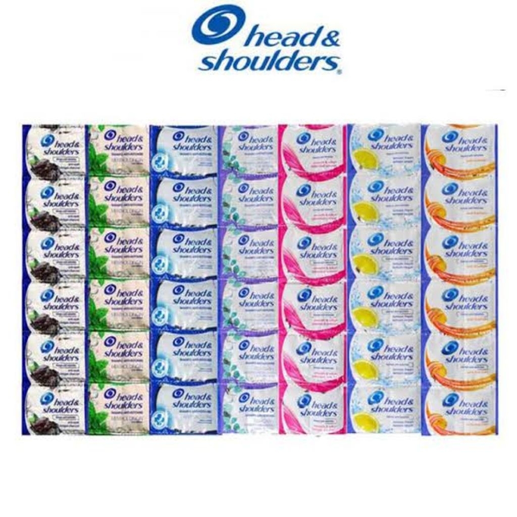 Shampo Head And Shoulders Sachet 1 renceng isi 24 pcs l sampo head and shoulders