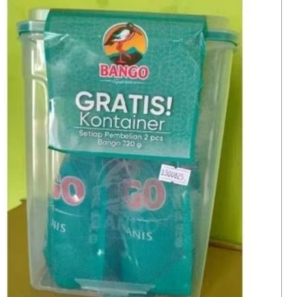 

Bango Kecap Manis Refill 700g x2 free box kontainer