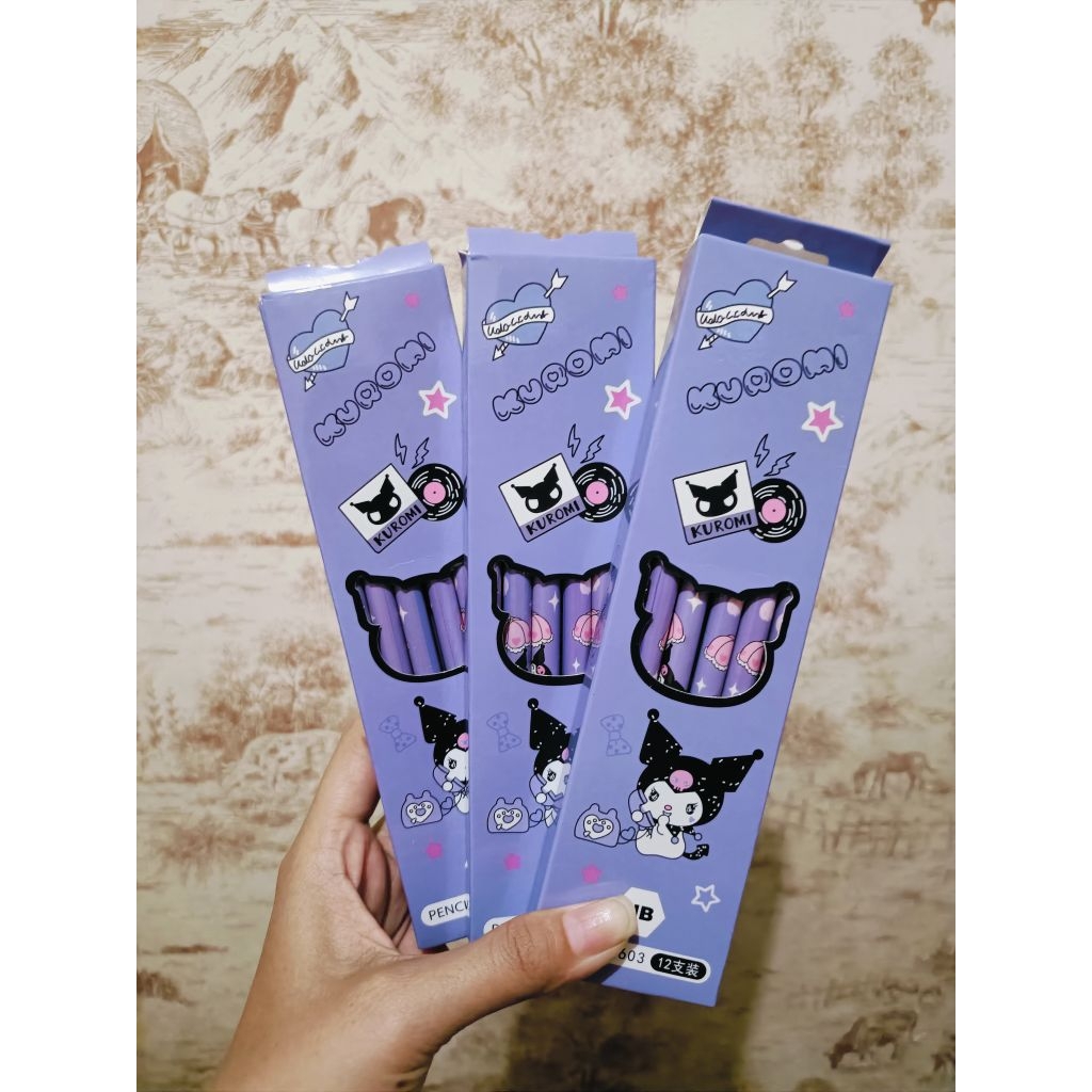 

PFG - Pencil HB Kuromi Karakter Kartu Lucu Alat Tulis Sekolah Anak