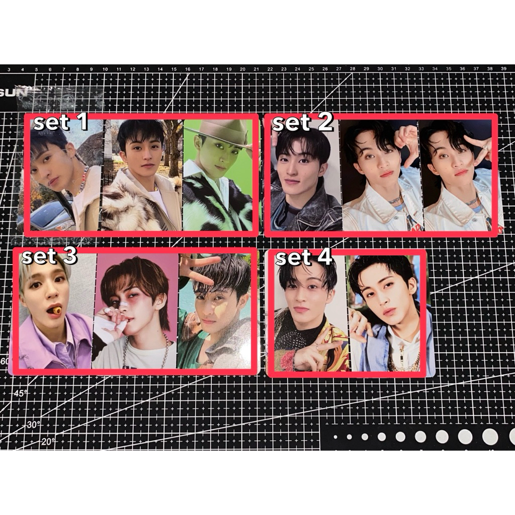 PHOTOCARD NCT MARK LEE JENO GOLDEN AGE THE FIRSTFRUIT HELLO FUTURE SEASON GREETING