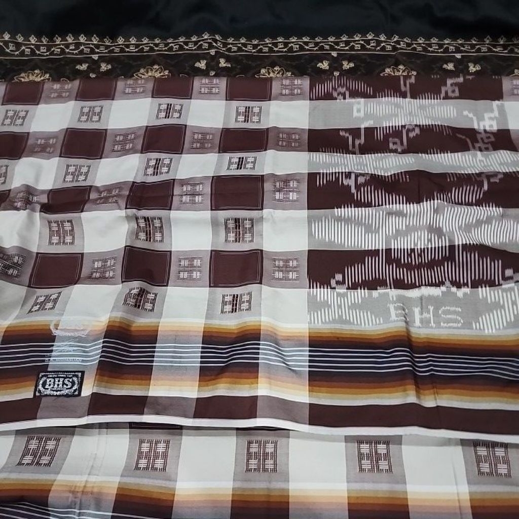 SARUNG BHS CDW GRADE SILVER FULL SUTRA 210SPUNSILK