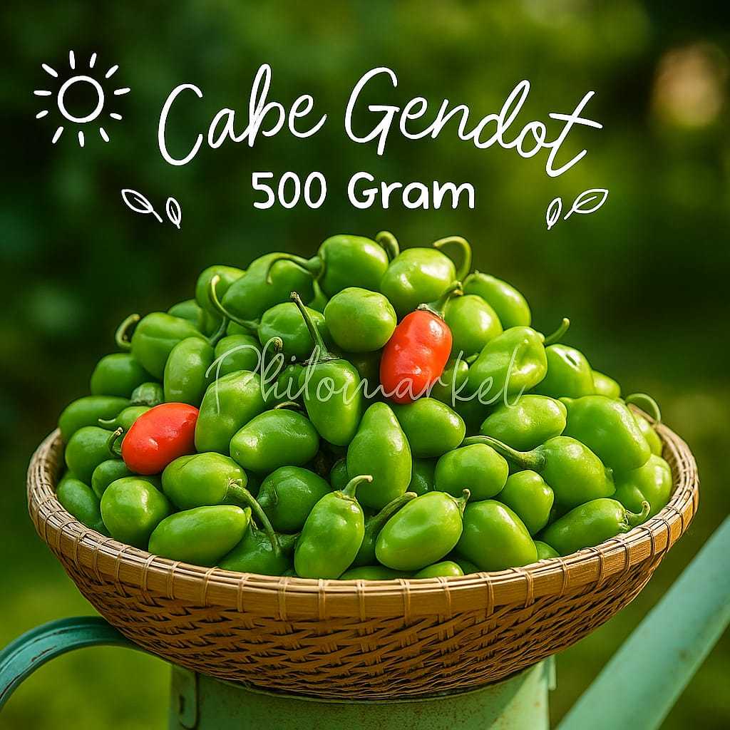 VIRAL cabe gendot cabe bendot cabai setan fresh 500gr superrrr pedasss