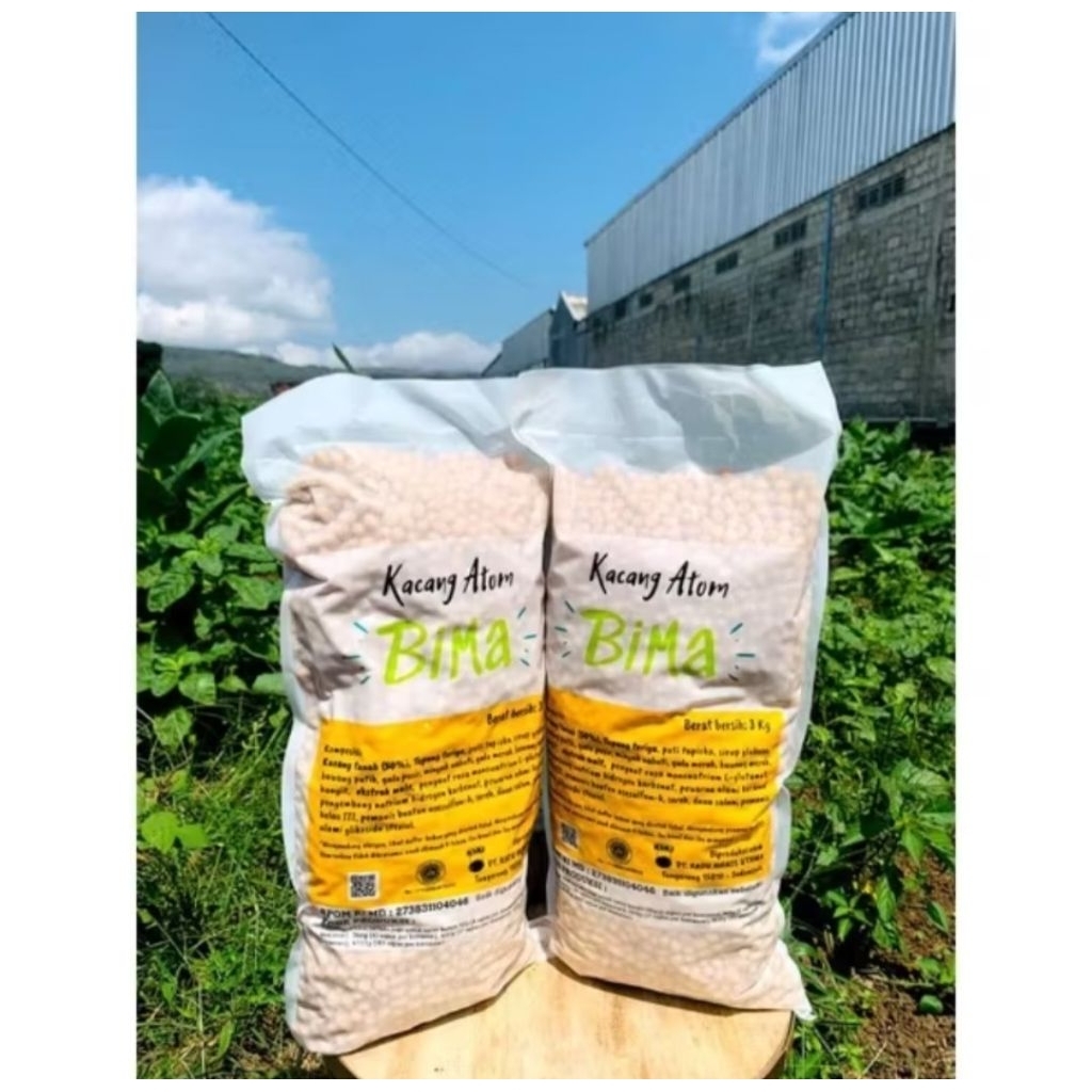 

kacang atom bima 3 kg