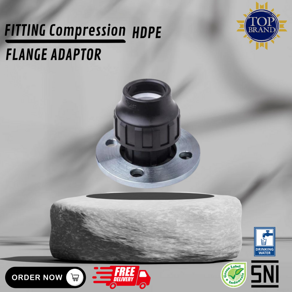 Flange Adaptor Hdpe ukuran 63 x 2"