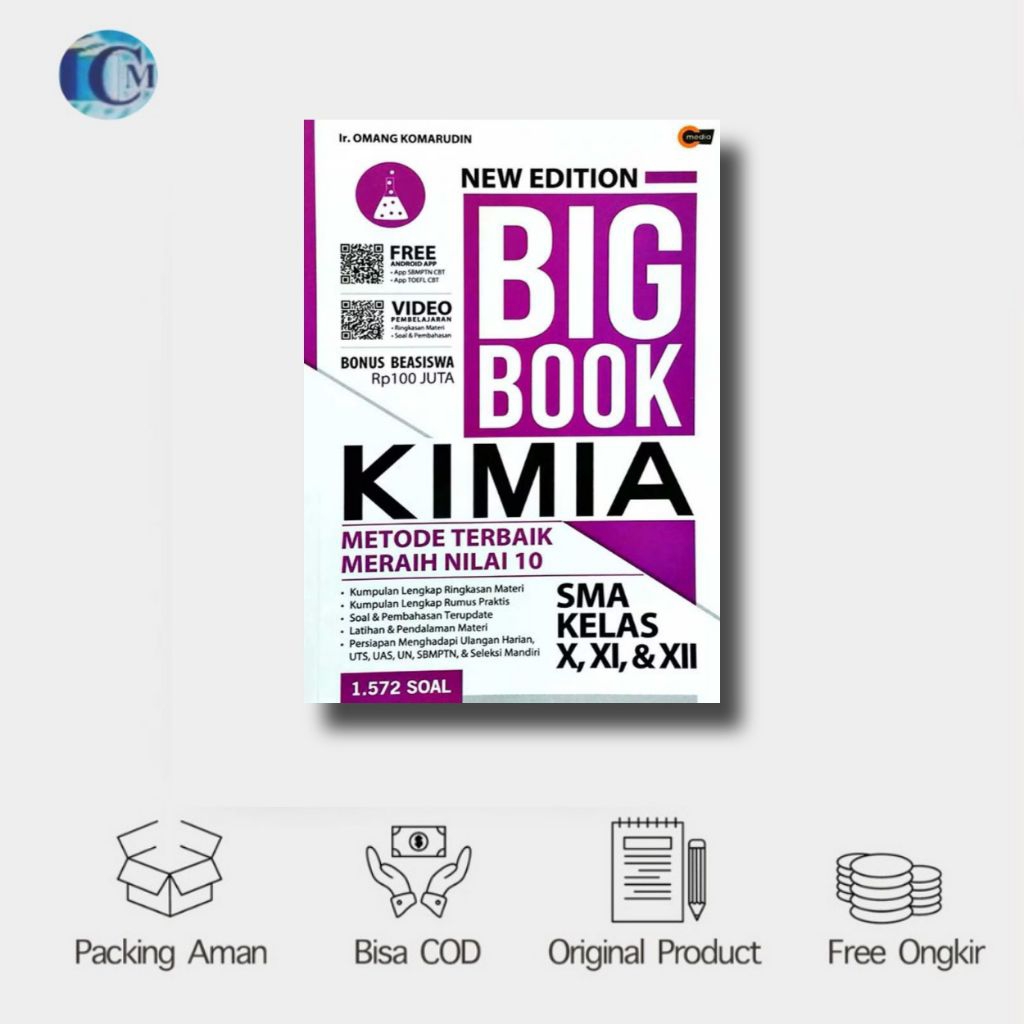 Buku New Edition Big Book Kimia SMA Kelas X, XI, & XII - Cmedia
