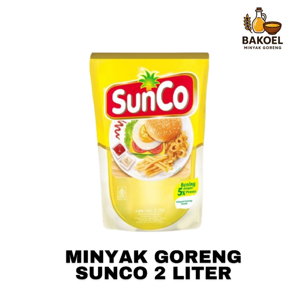 

SunCo Minyak Goreng Pouch 2 Liter | Minyak Goreng Jernih & Sehat