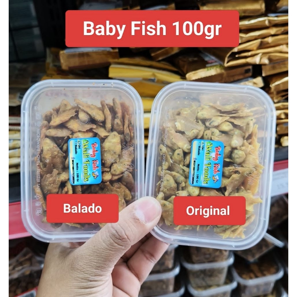 

BABY FISH 100GR Ikan Kecil Frozen