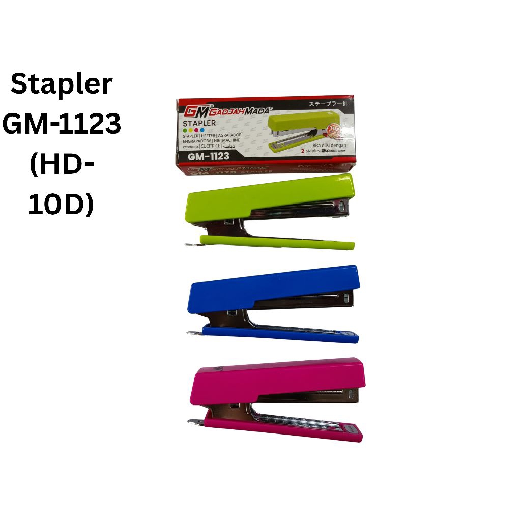 

Stapler / Staples / Hekter / Jepretan Kertas GM - 1123 (HD-10D)