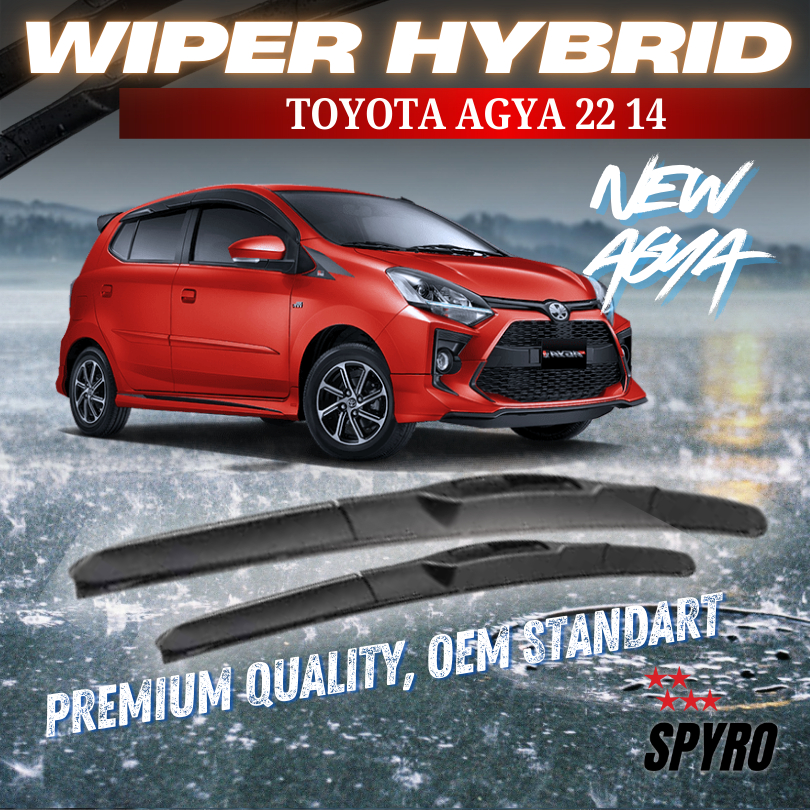 Wiper Toyota Agya 20 14 Wiper hybrid Agya Wiper Toyota