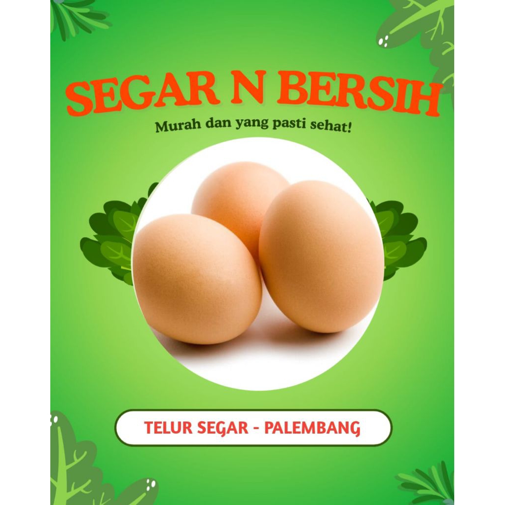 

TELUR AYAM SEGAR - PALEMBANG