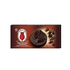 

TULIP CHOCOLATE DARK COMPOUND 225GR/DARK CHOCOLATE TULIP
