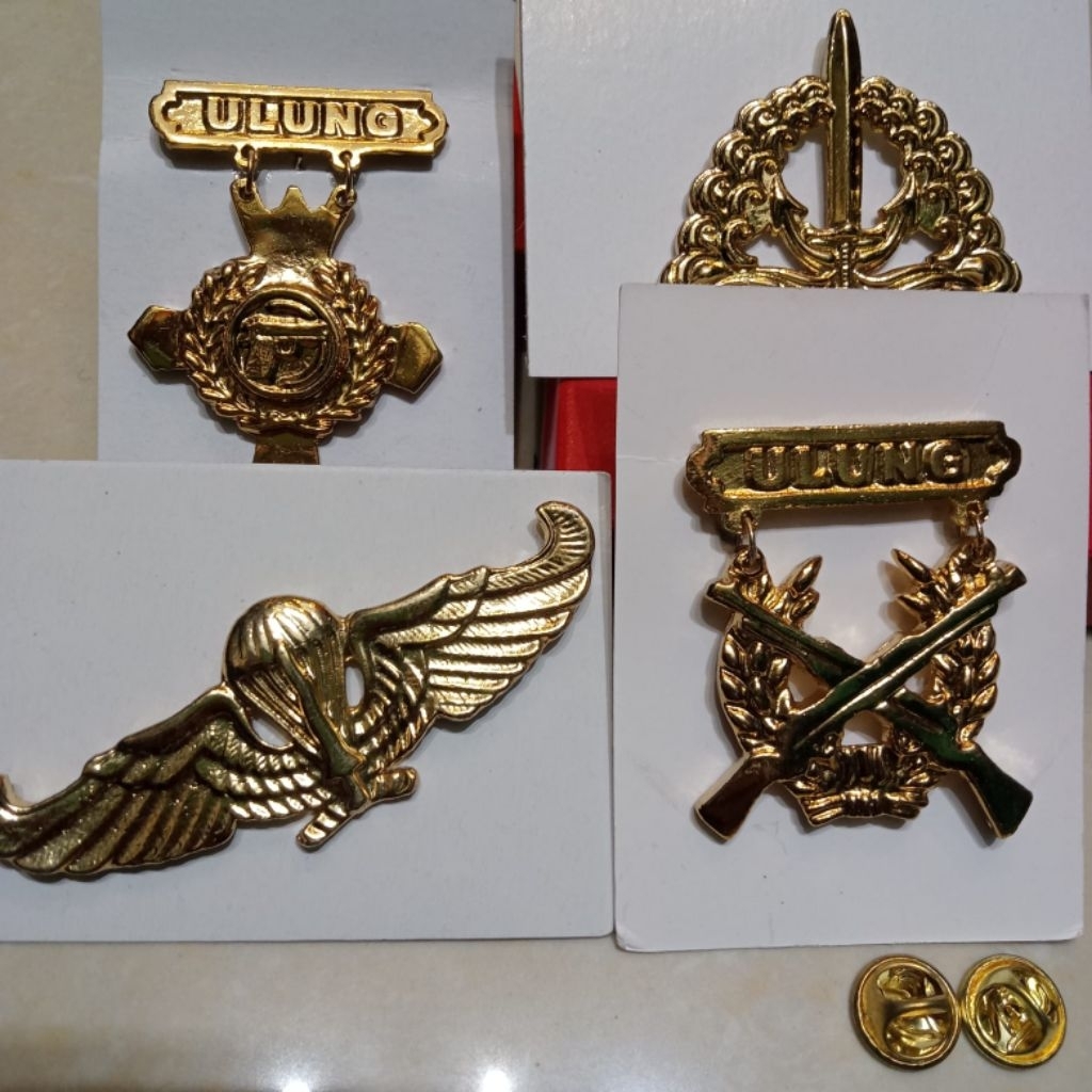 PIN WING BRIVET BREVET PDH  MARINIR TNI AL