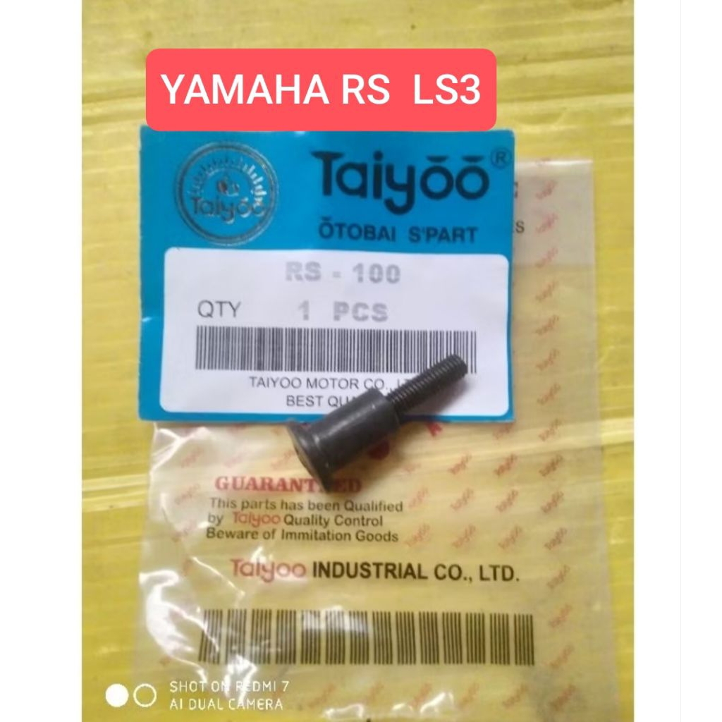 Baut rumah kampas kopling Yamaha RS 100 RS100 RS 125 RS125 LS3 harga 1 biji