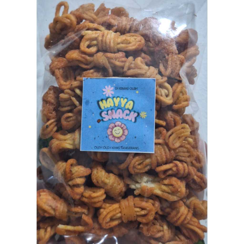 

Mie Gulung Keripik Mie Gulung Pedas Daun Jeruk 100 Gram