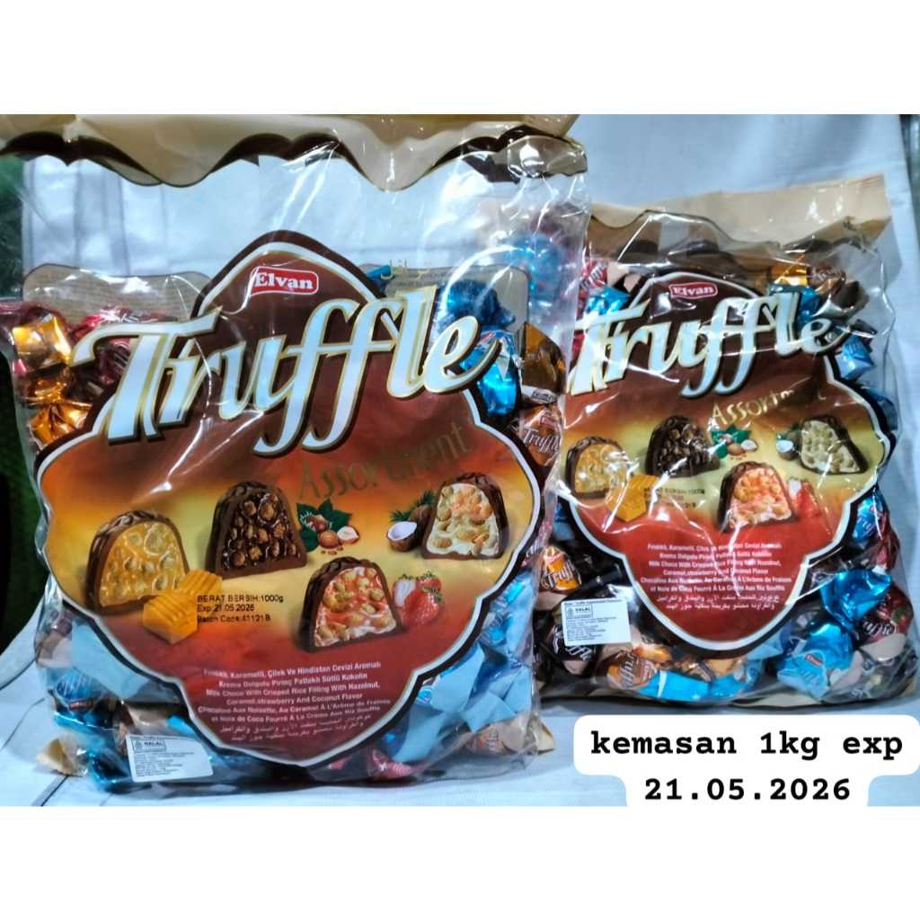 

coklat truffle 1 kg mix rasa