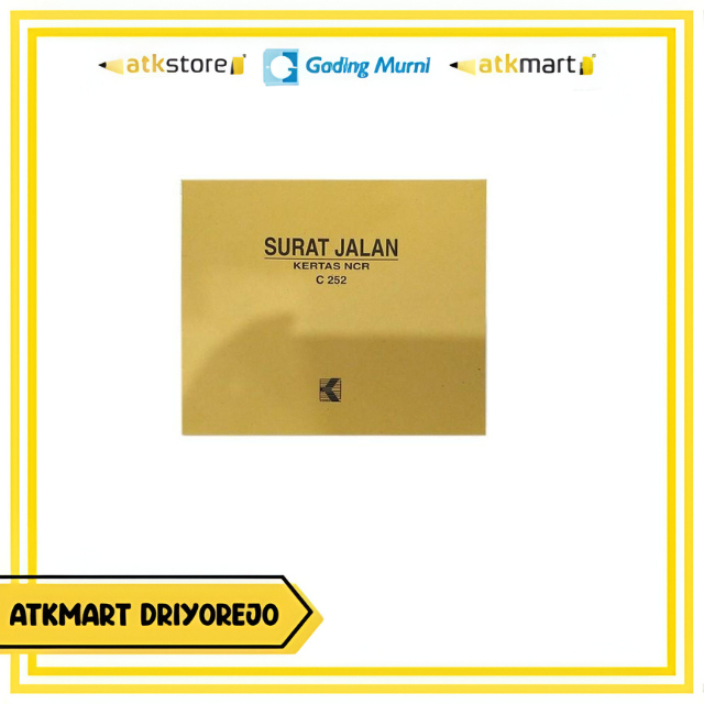 

KURNIA Surat Jalan NCR 1/4 Folio – 2 Ply / 3 Ply / 4 Ply / 5 Ply (Buku Surat Jalan)