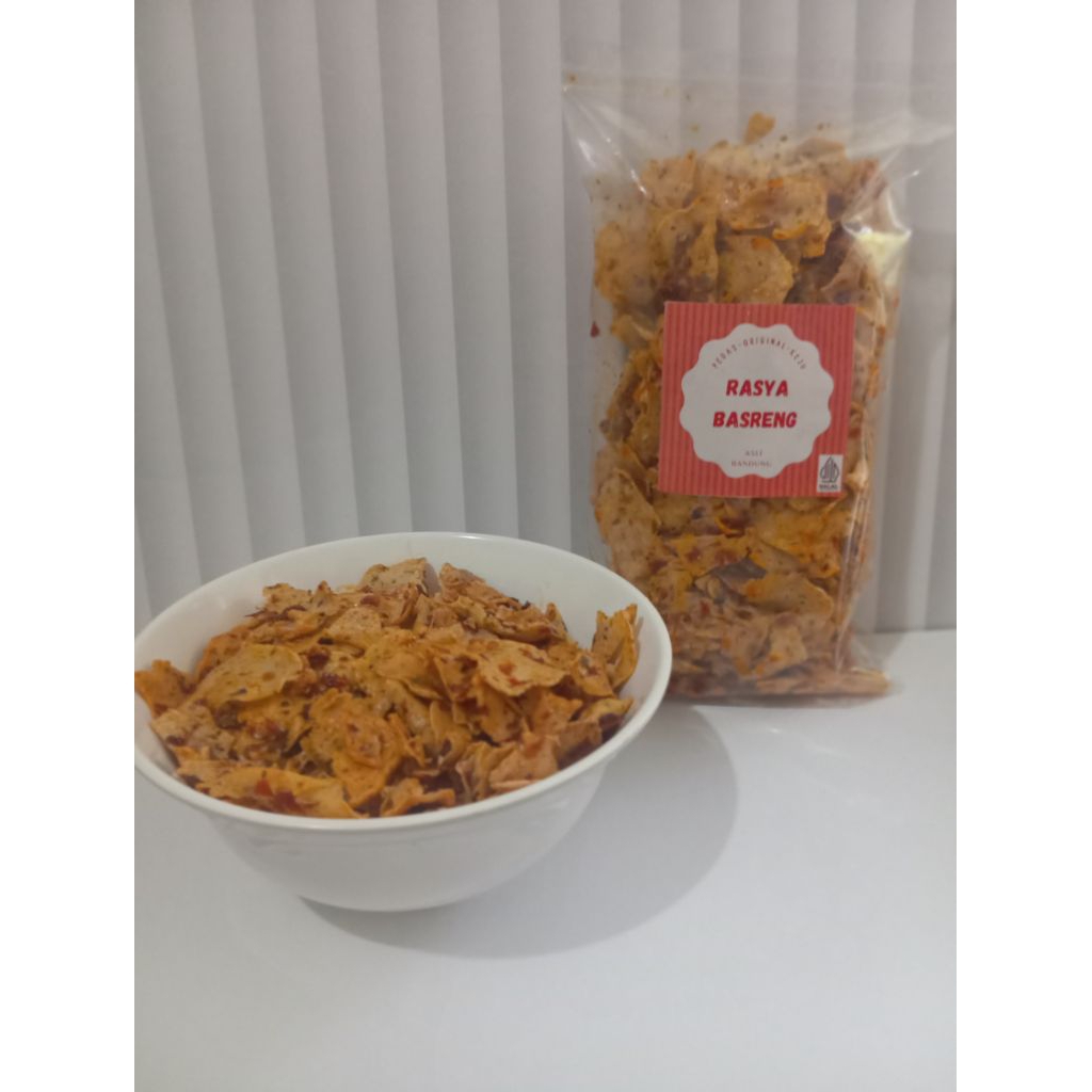 

Basreng Pedas Cikruh Daun Jeruk