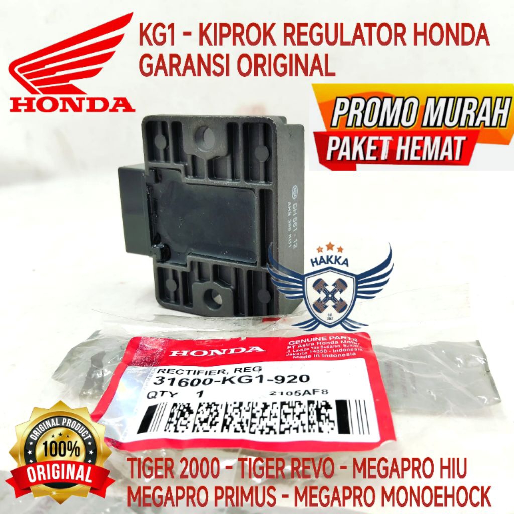 KG1 ORIGINAL KIPROK HONDA TIGER 2000, KIPROK HONDA TIGER REVO, KIPROK HONDA MEGAPRO HIU, KIPROK HOND