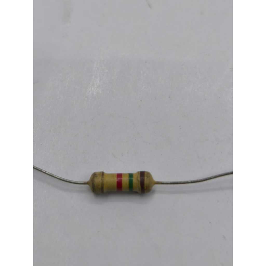 10PCS RESISTOR 1/2 WATT 1K5 / RESISTOR SETENGAH WATT 1K5