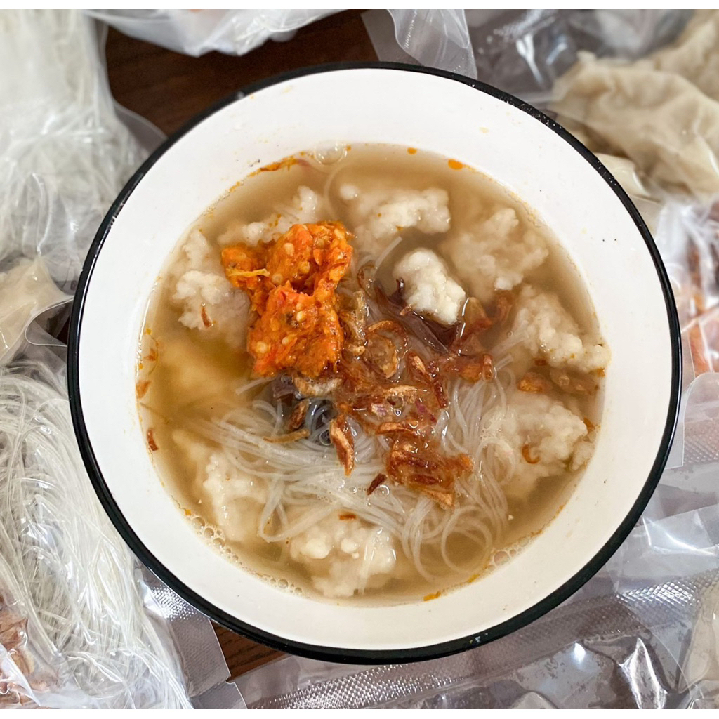 

Tekwan pempek asli Palembang