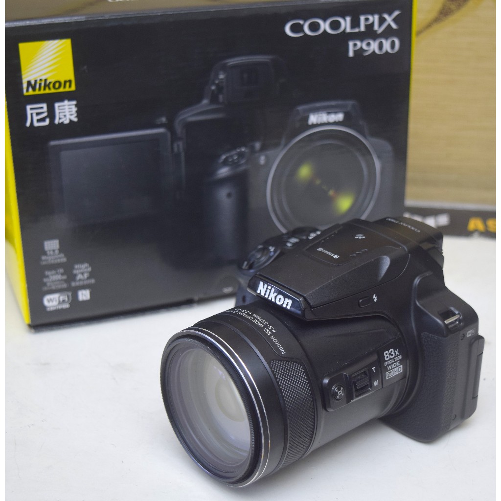 Nikon Coolpix P900 Prosumer 83X Optical Zoom Fullset [ SECOND ]