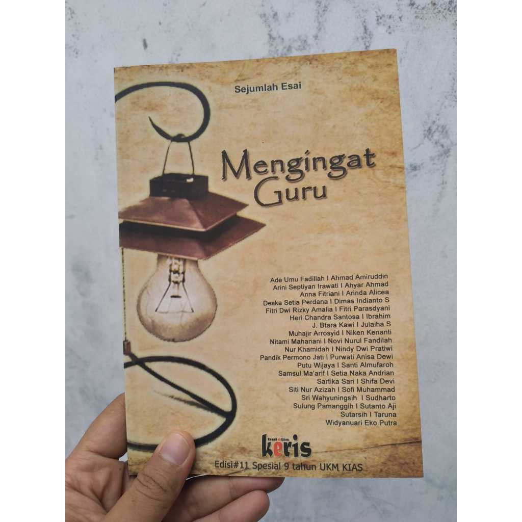 [BERUANG PRELOVED] Buku Antologi Esai Mengingat Guru