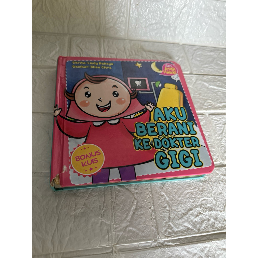 buku anak aku berani ke dokter gigi