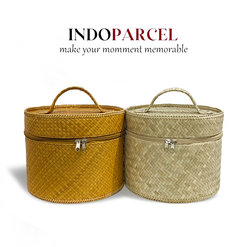 

INDOPARCEL - Anyara Woven Hampers Gift Box Hampers Anyaman Pandan Bungkus Kemasan Tas Kado Etnik Viral Terbaru