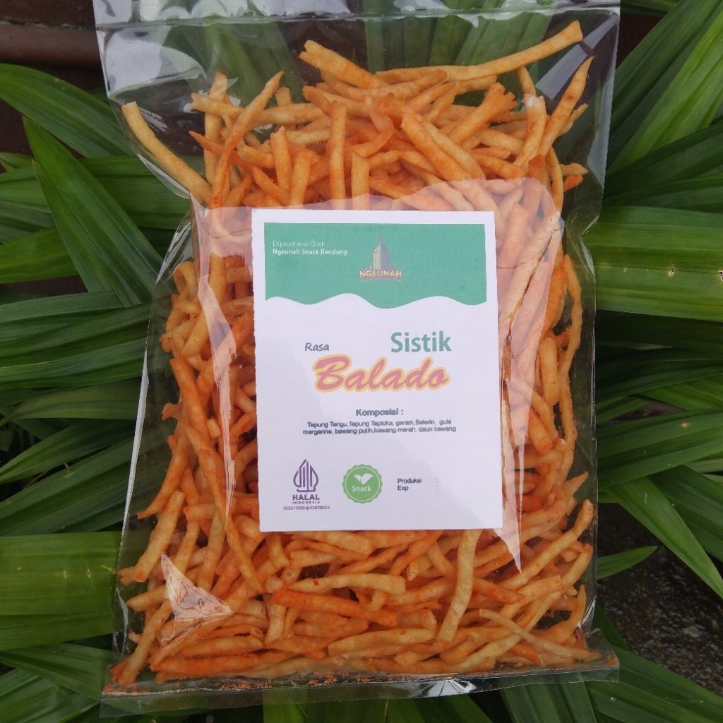 

Sistik bawang 1Kg – ( Rasa Balado ) Renyah Gurih Murah Enak
