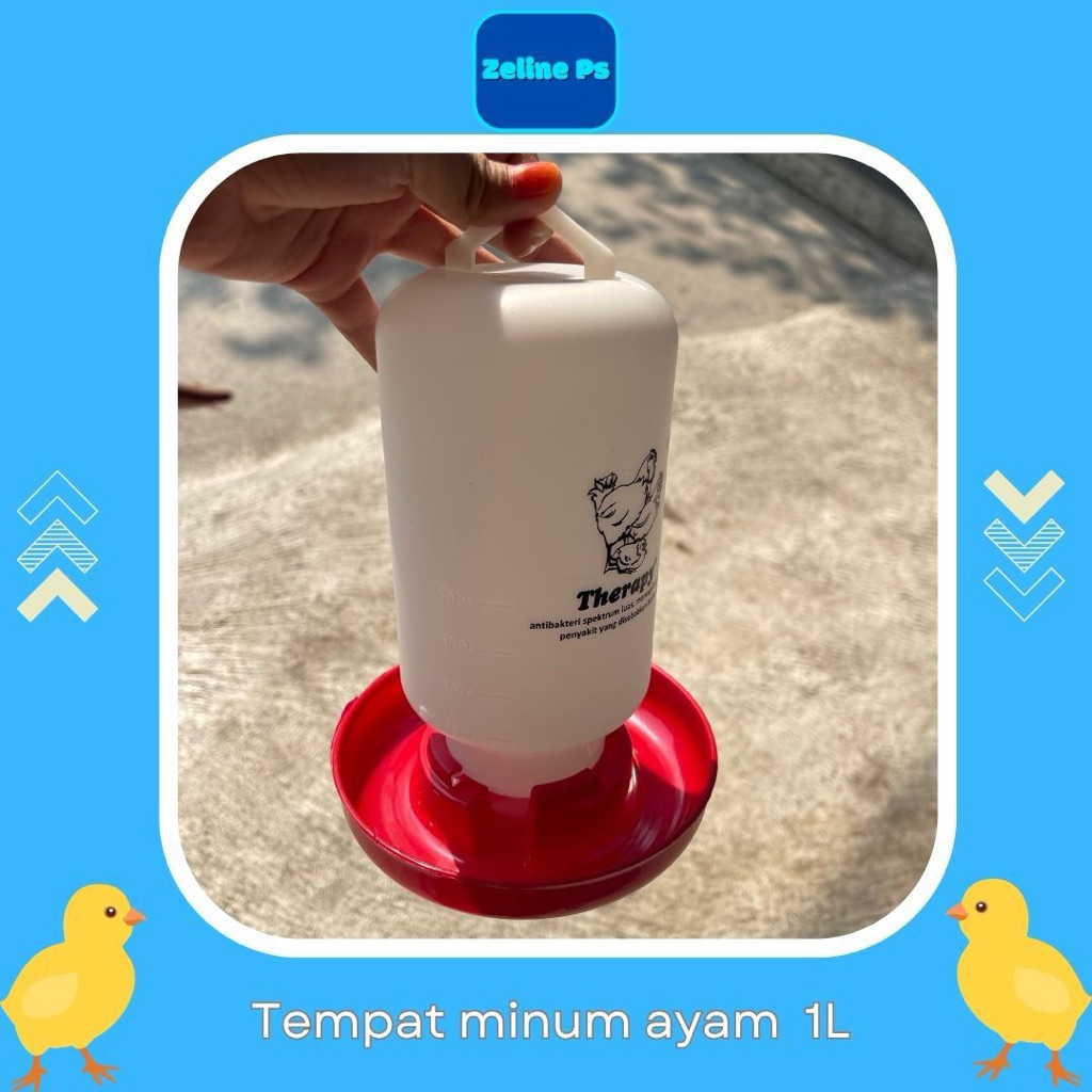 tempat minum ayam 1 liter
