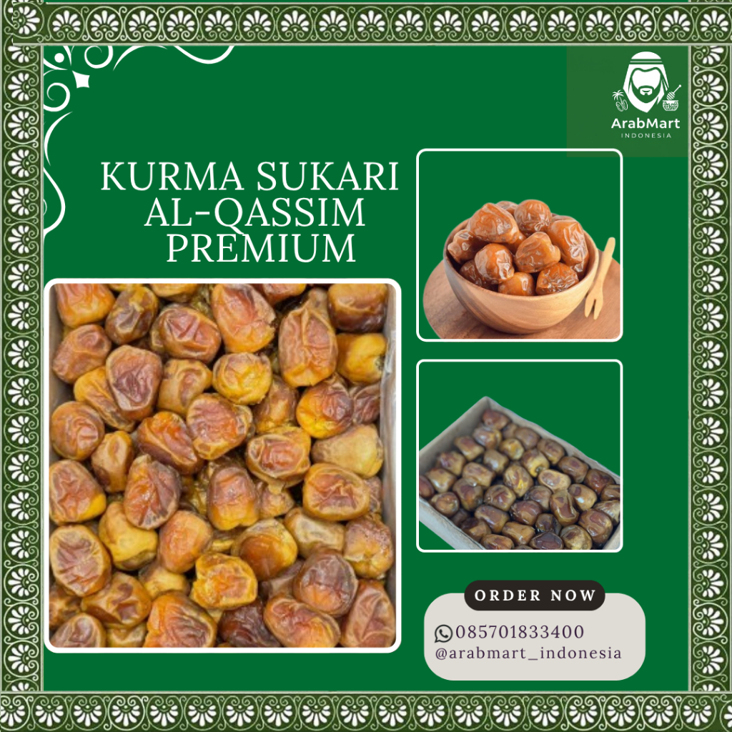 

Kurma Sukari al-Qassim premium 1 kg