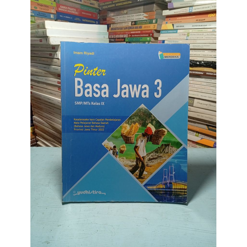 Buku Original"Pinter Basa Jawa 3"SMP/MTs Kelas IX, Kurikulum Merdeka